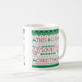 Tasse de café drôle de Noël (Devant droit)