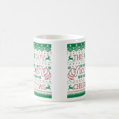 Tasse de café drôle de Noël (Centre)