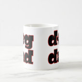 Tasse de café drôle de papa de chien (Centre)
