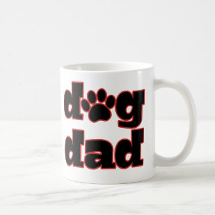 Tasse de café drôle de papa de chien