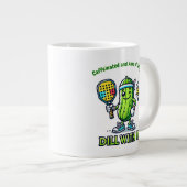 Tasse de café drôle de Pickleball, vaisselle de cu (Devant droit)
