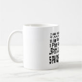 Tasse de café drôle de planning de pause café (Gauche)
