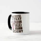 Tasse de café drôle de poids de secousse (Devant gauche)