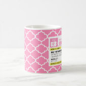 Tasse de café drôle de prescription avec (Centre)