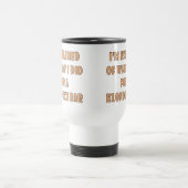 Tasse de café drôle de voyage (Centre)
