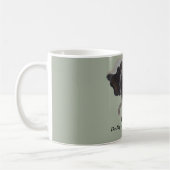 Tasse de café drôle d'éléphant (Gauche)