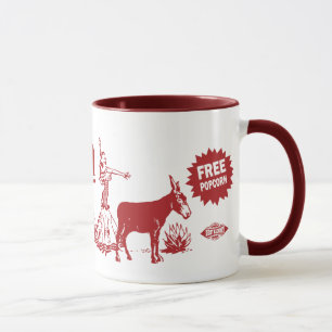 Tasse de café drôle d'exposition d'âne de Tijua