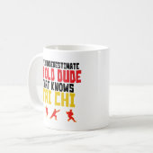 Tasse de café drôle d'instructeur d'entraîneur de (Devant gauche)