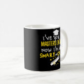 Tasse de café drôle d'obtention du diplôme de (Devant droit)
