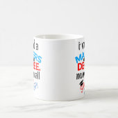 Tasse de café drôle d'obtention du diplôme de (Centre)