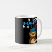 Tasse de café drôle d'obtention du diplôme de (Devant droit)