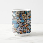 Tasse de café drôle Life Happens Puzzles Help (Centre)