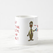 Tasse de café drôle : Ne me parlez pas (Centre)