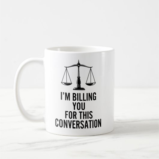 Tasse de café drôle pour avocats pour les professi (Gauche)