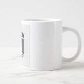 Tasse de café drôle pour introverti — Cadeau "Pas (Droite)