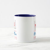Tasse de café drôle pour la retraite d'un facteur (Centre)