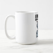 Tasse de café drôle pour programmeur - Cadeau d'hu (Gauche)