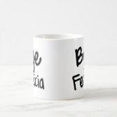Tasse de café drôle secondaire d'énonciation de (Centre)