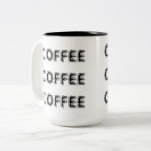 Tasse de CAFÉ du CAFÉ COFEE - customisée (Devant gauche)