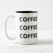 Tasse de CAFÉ du CAFÉ COFEE - customisée (Gauche)