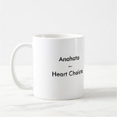 TASSE DE CAFÉ DU COEUR CHAKRA (Gauche)