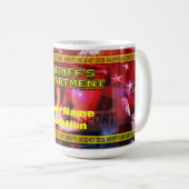 Tasse de café du département de shérif (Devant droit)