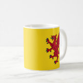 Tasse de café du drapeau du Somerset (Devant droit)