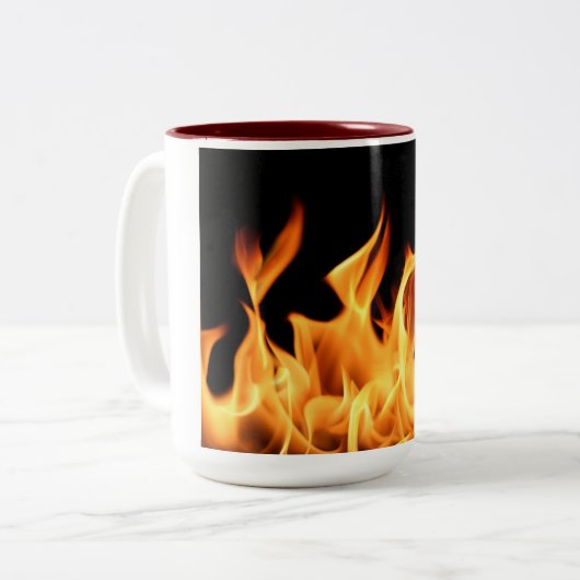 Tasse de café du feu (Devant gauche)