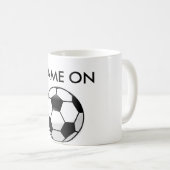 Tasse de café du football (Devant droit)