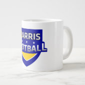 Tasse de café du football de Harris (Devant droit)
