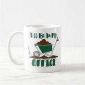 Tasse de café du jardinier drôle (Gauche)