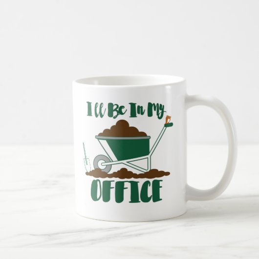 Tasse de café du jardinier drôle (Droite)