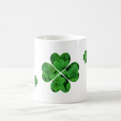 Tasse de café du jour de shamrocks de St Patrick (Centre)