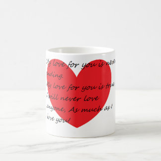 tasse de café du jour de valentine