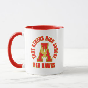 Tasse de café du lycée Troy Athens du Michigan