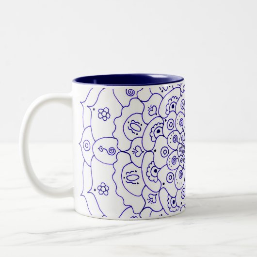 TASSE de café du mandala 7 (Gauche)