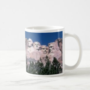 Tasse de café du mont Rushmore