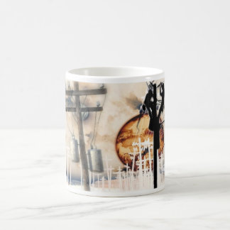 Tasse de café du monteur de lignes