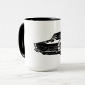 Tasse de café du noir 1965 GTO (Devant gauche)