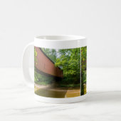 Tasse de café du pont couvert Wilkens Mill (Devant gauche)