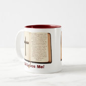 Tasse de café du psaume 23 (Devant gauche)