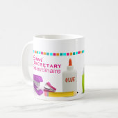 Tasse de café du secrétaire d'école (Devant gauche)