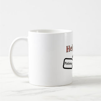 Tasse de café du service d'assistance informatique