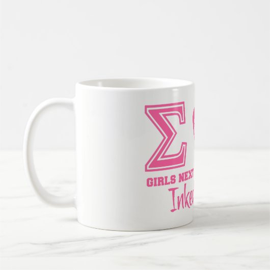 Tasse de café du sigma iota (Gauche)