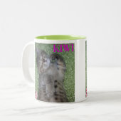 Tasse de café du sourire du kiwi (Devant gauche)