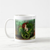 Tasse de café d'une chevelure rouge de sirène (Gauche)