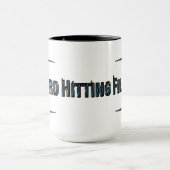 Tasse de café dure de films frappants (Centre)