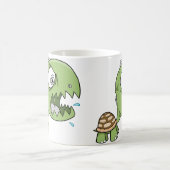 Tasse de café dure folle aliénée de tortue (Centre)