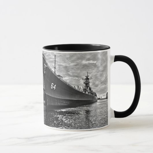 Tasse de café d'USS Wisconsin (Droite)