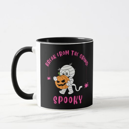Tasse de café effrayante (Gauche)